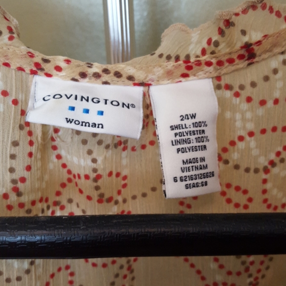 Woman's patterned blouse - Picture 5 of 6